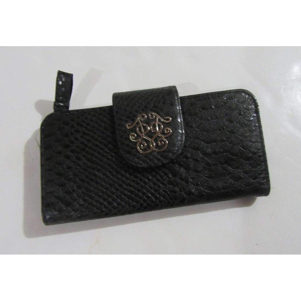 Jessica Simpson Jean Trifold Wallet Black